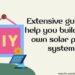 guide to help you build your own solar panel system