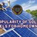 Popularity Of Solar Panels