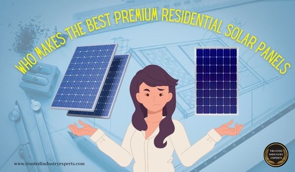Who makes the best premium residential solar panels: SunPower vs LG Solar vs Panasonic?