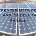 60-Cell and 72-Cell Solar Panels